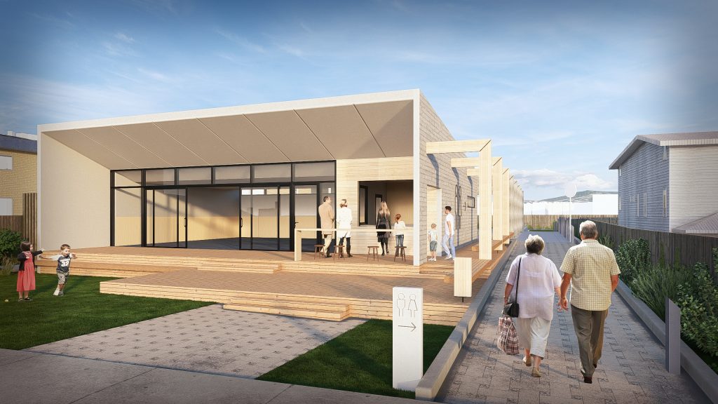P25086_Kingston Beach Surf Life Saving Club - Render 1-A
