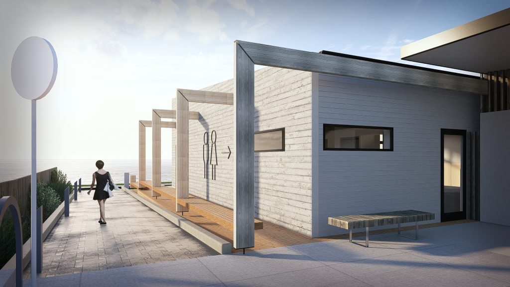 P25086_Kingston Beach Surf Life Saving Club - Render 3-A